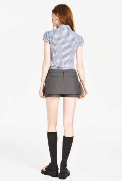 line style gray skirt RI1225