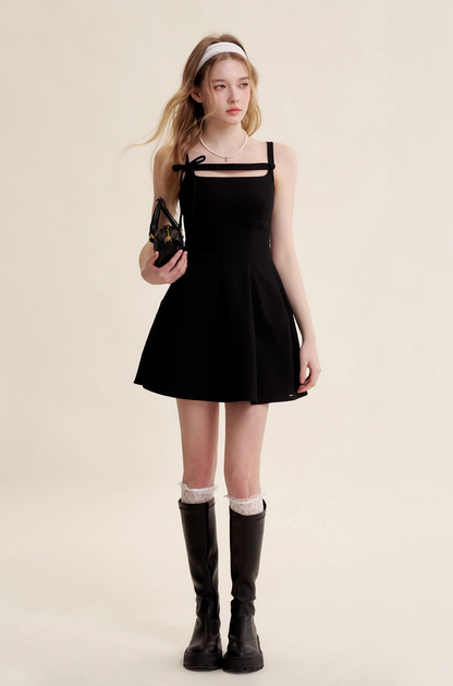 ribbon high-end black one-piece RI1246