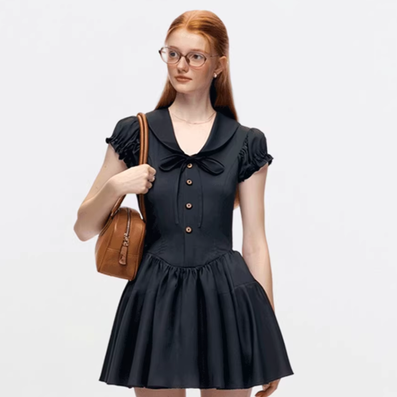 paff girly navy one-piece RI1287