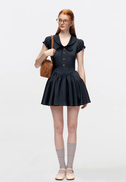 paff girly navy one-piece RI1287