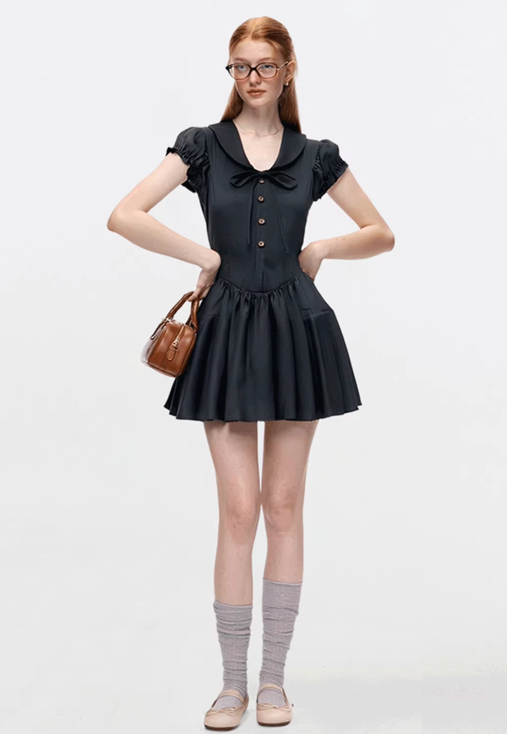 paff girly navy one-piece RI1287