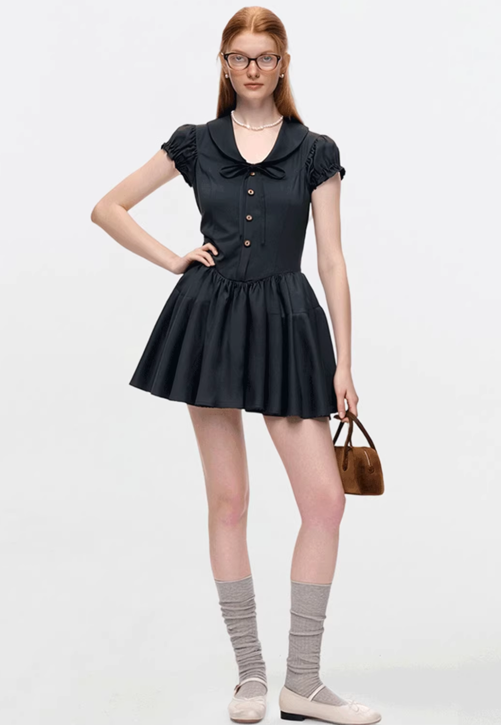 paff girly navy one-piece RI1287