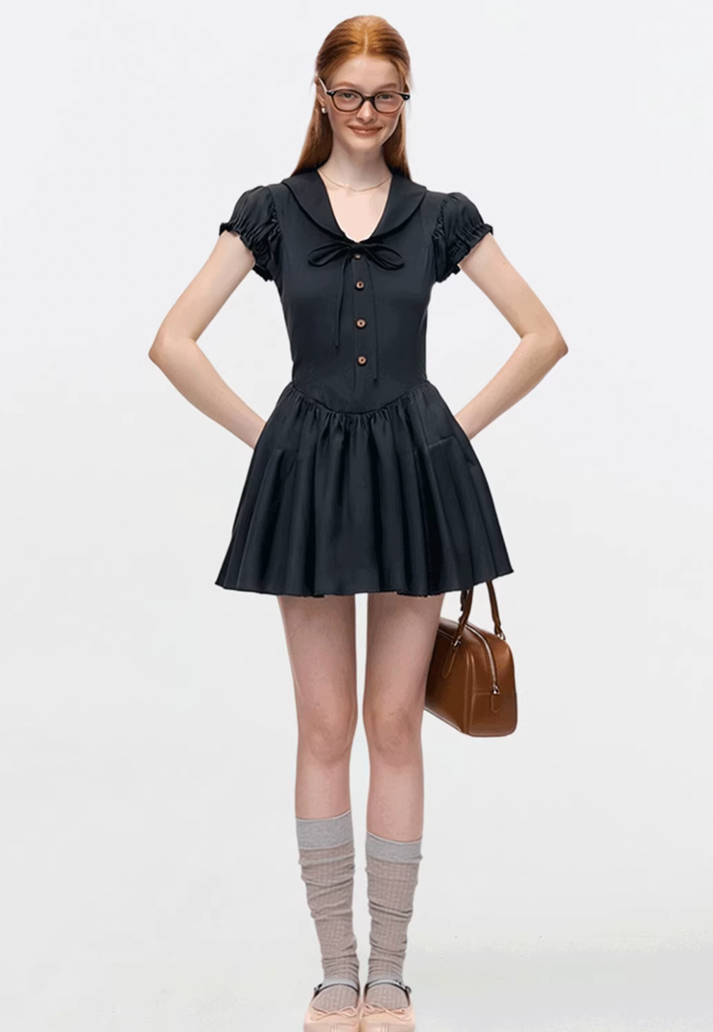 paff girly navy one-piece RI1287