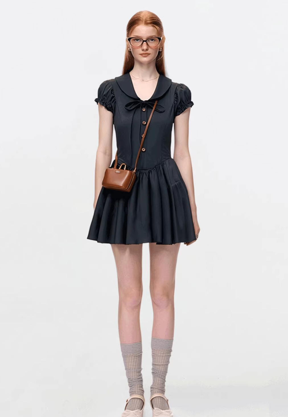 paff girly navy one-piece RI1287
