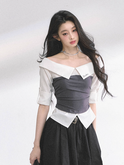 design shoulder tops RI1303