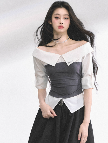 design shoulder tops RI1303