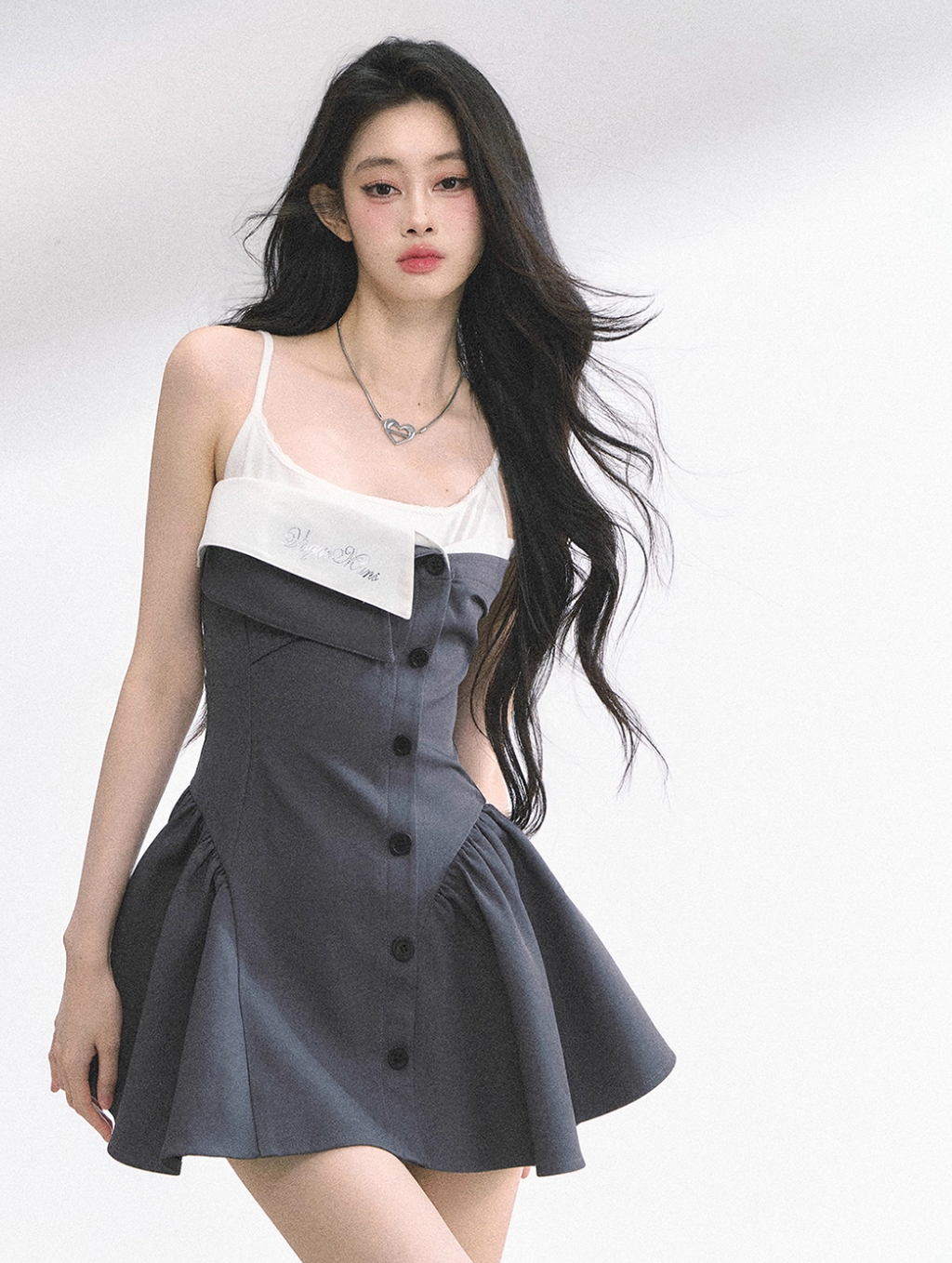 design gray one-piece RI1304