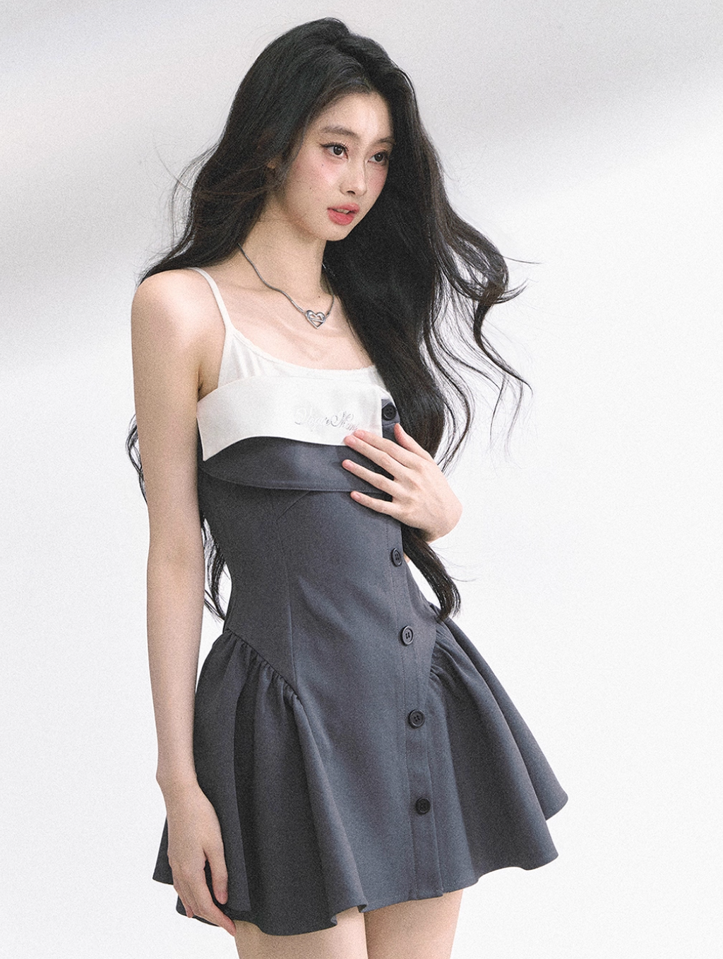 design gray one-piece RI1304