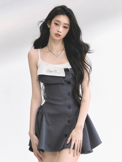 design gray one-piece RI1304