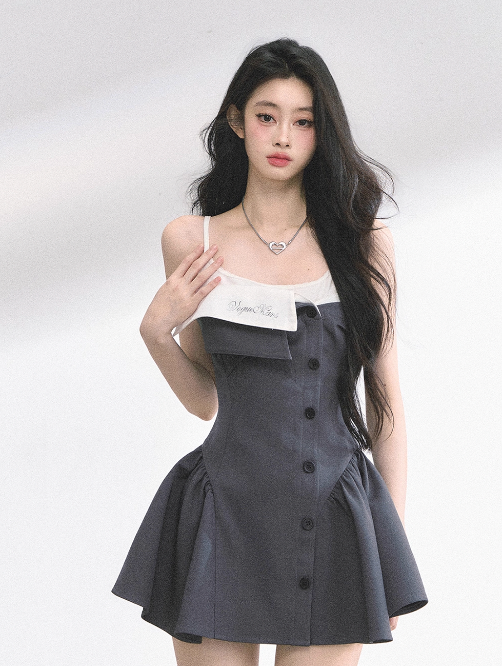 design gray one-piece RI1304