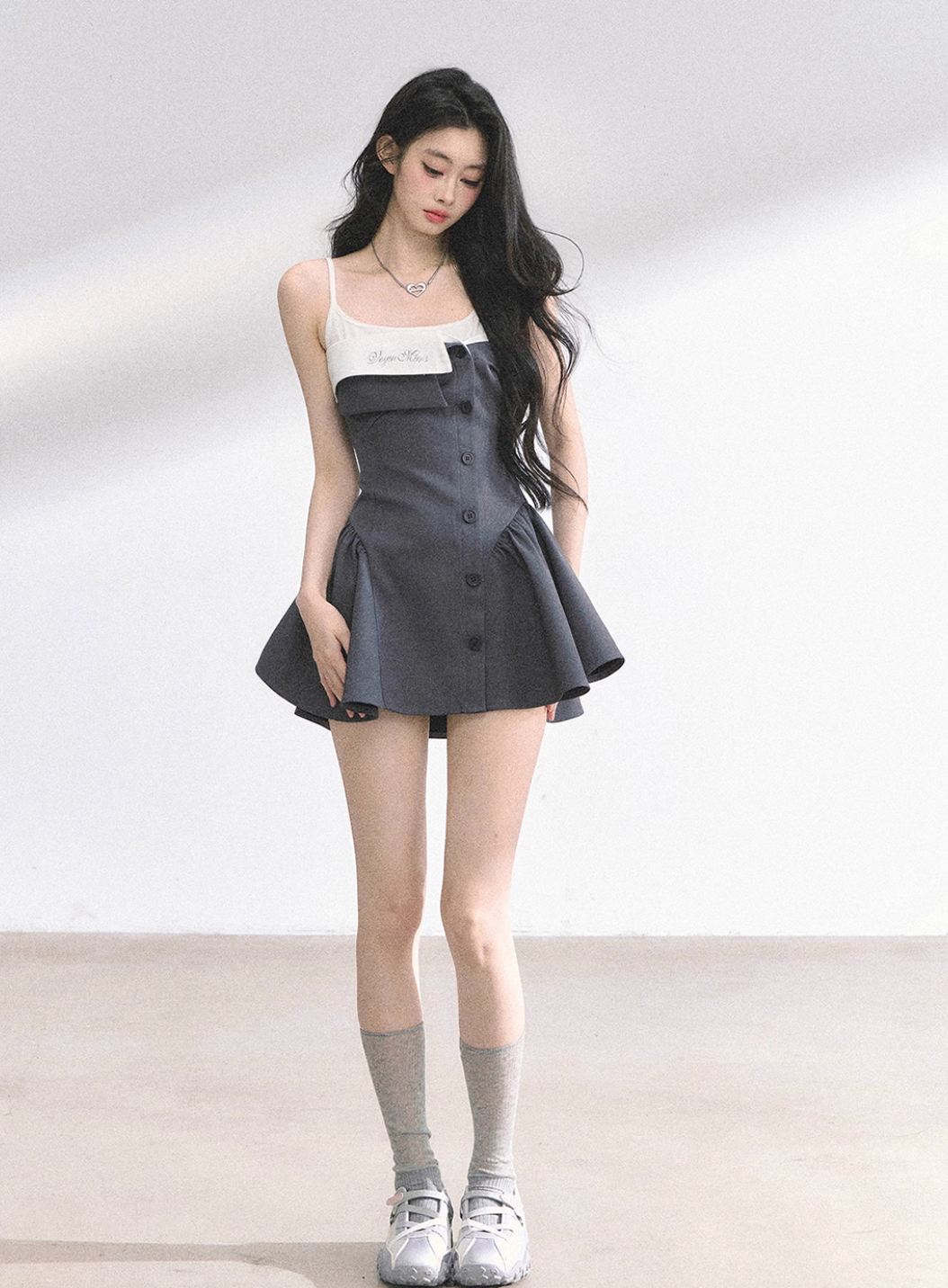 design gray one-piece RI1304