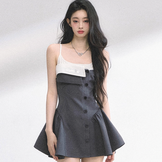 design gray one-piece RI1304