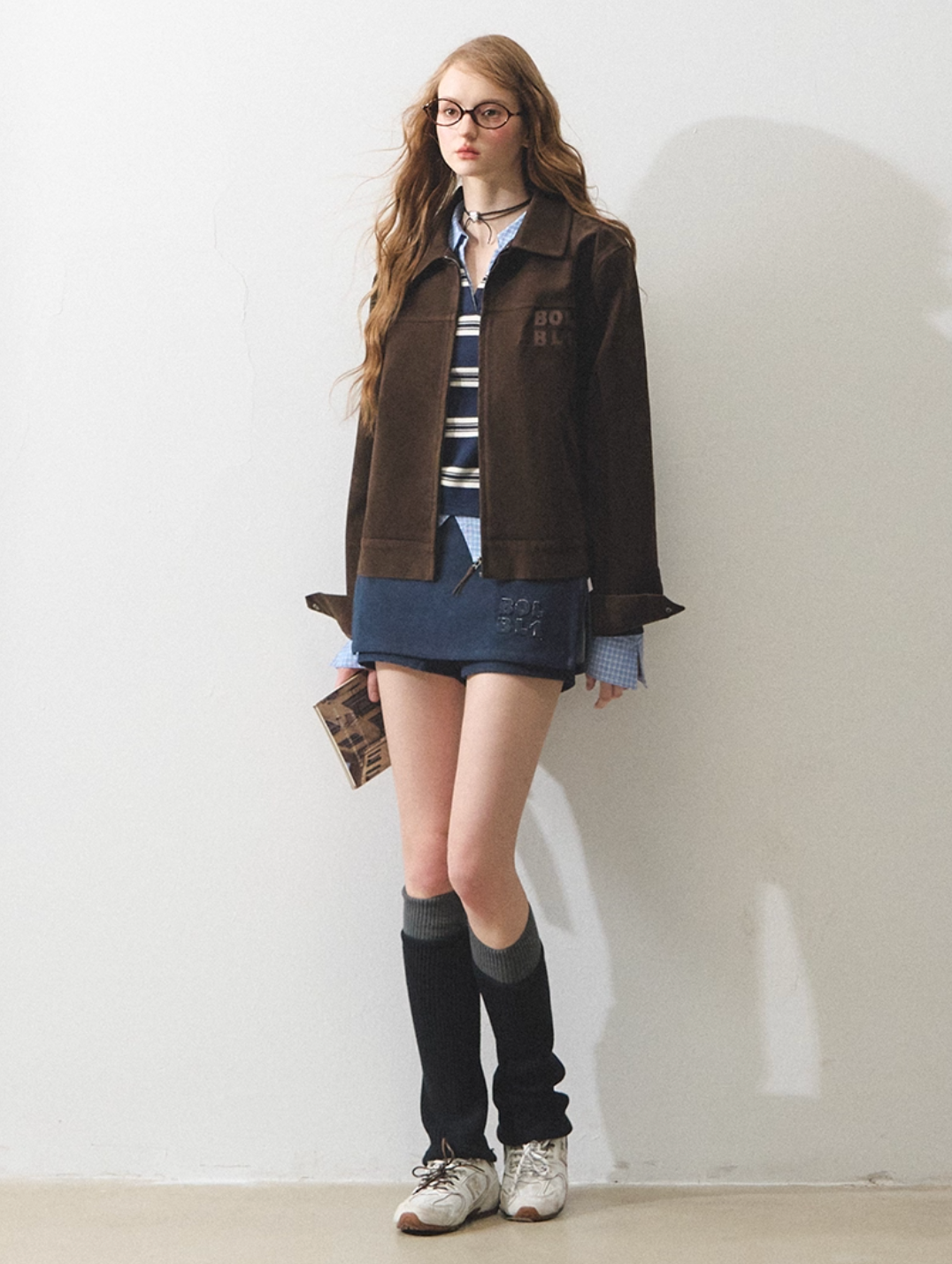 brown rétro jacket RI1307