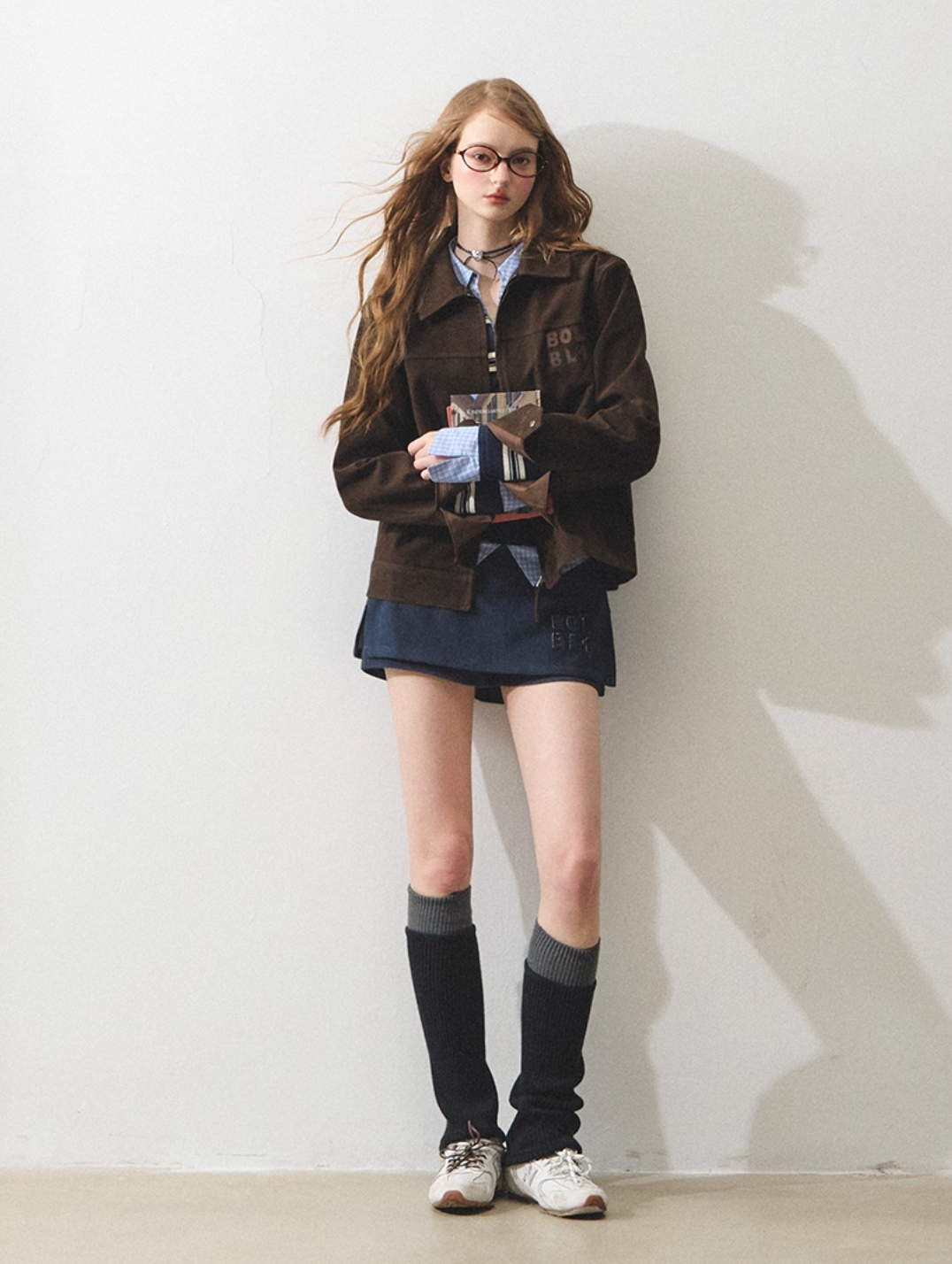 brown rétro jacket RI1307