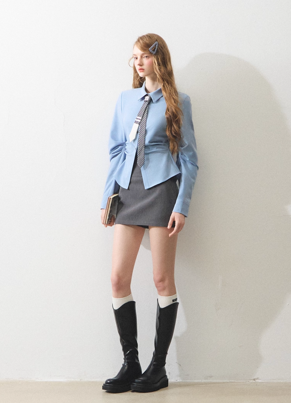 styleup blue shirt RI1308