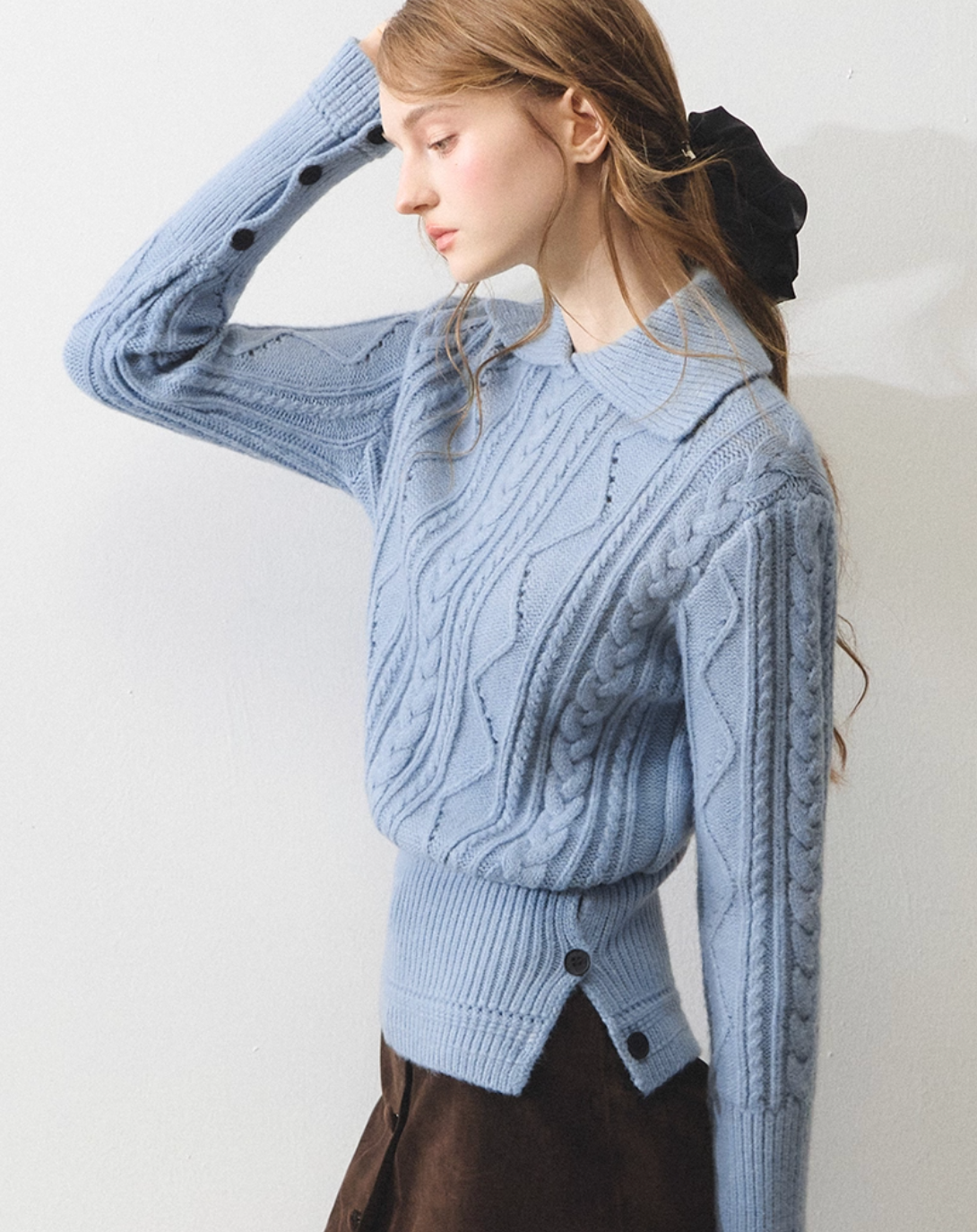 blue luxury Knit RI1311