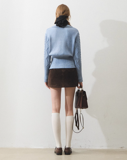 blue luxury Knit RI1311