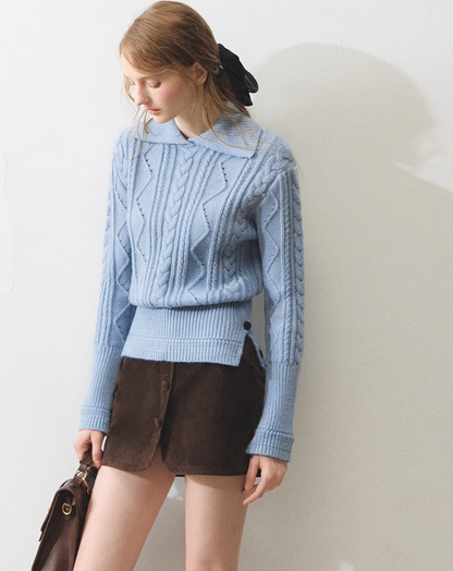 blue luxury Knit RI1311