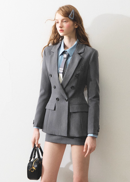 gray fit skirt RI1341