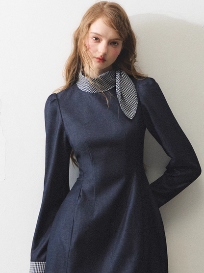 high neck point one-piece RI1342