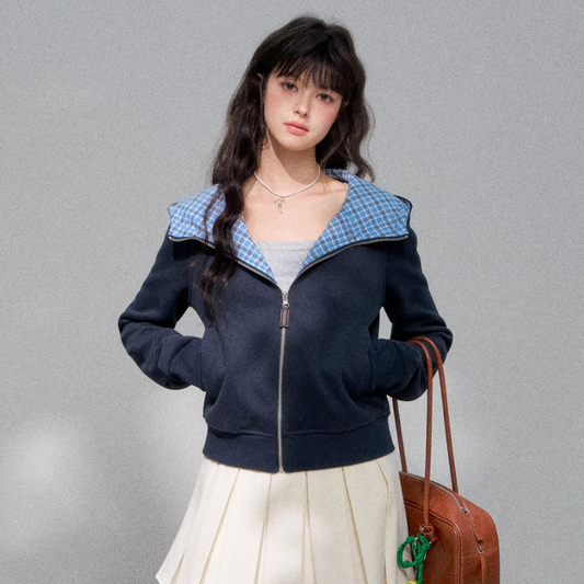 check mood zip tops RI1378