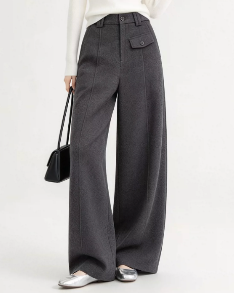 point pocket mood gray pants RI1642