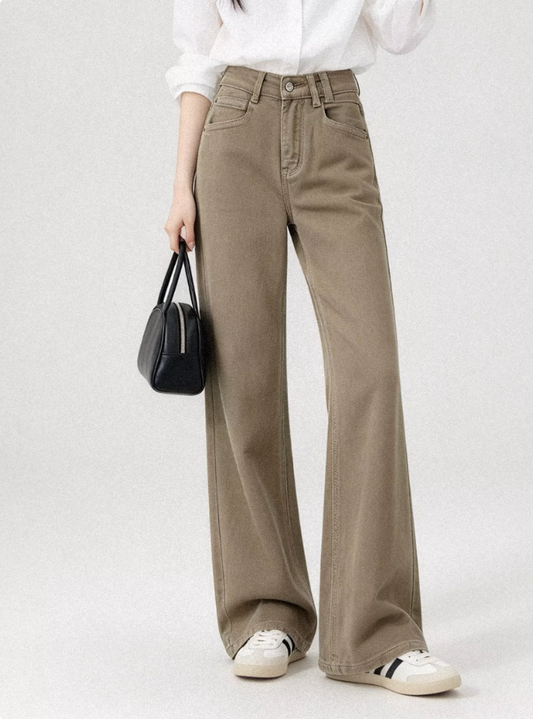 casual stylish beige pants RI1643
