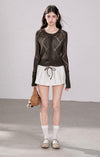 cross mood brown Knit RI1481