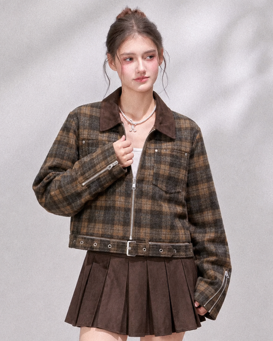 check dark point jacket & skirt setup RI1588