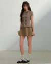 mood brown tops RI1426