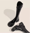 long chic black boots RI1494