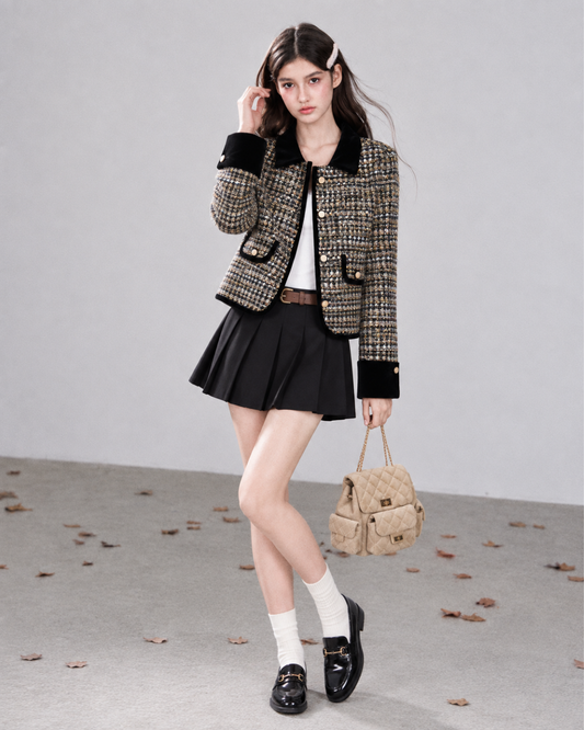 curler black high-end jacket RI1589