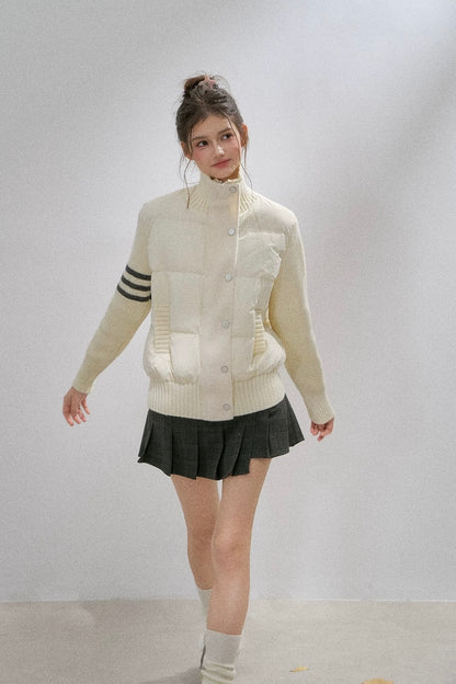 line sleeve Knit jacket RI1365