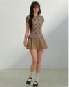 mood brown tops RI1426
