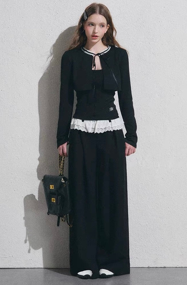pre oder】short ribbon tops & camisole RI1473 – ria