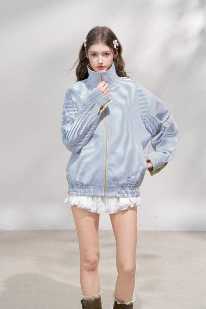 reversible casual mood yellow jacket RI1374