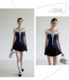 sailor line ribbon tops RI1459