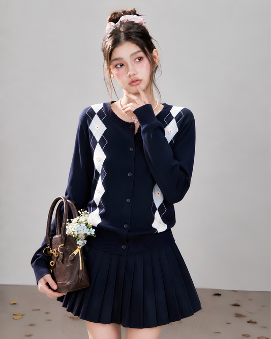 argyle mood navy set up RI1491