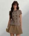 mood brown tops RI1426