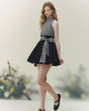 check mood girly one-piece RI1408