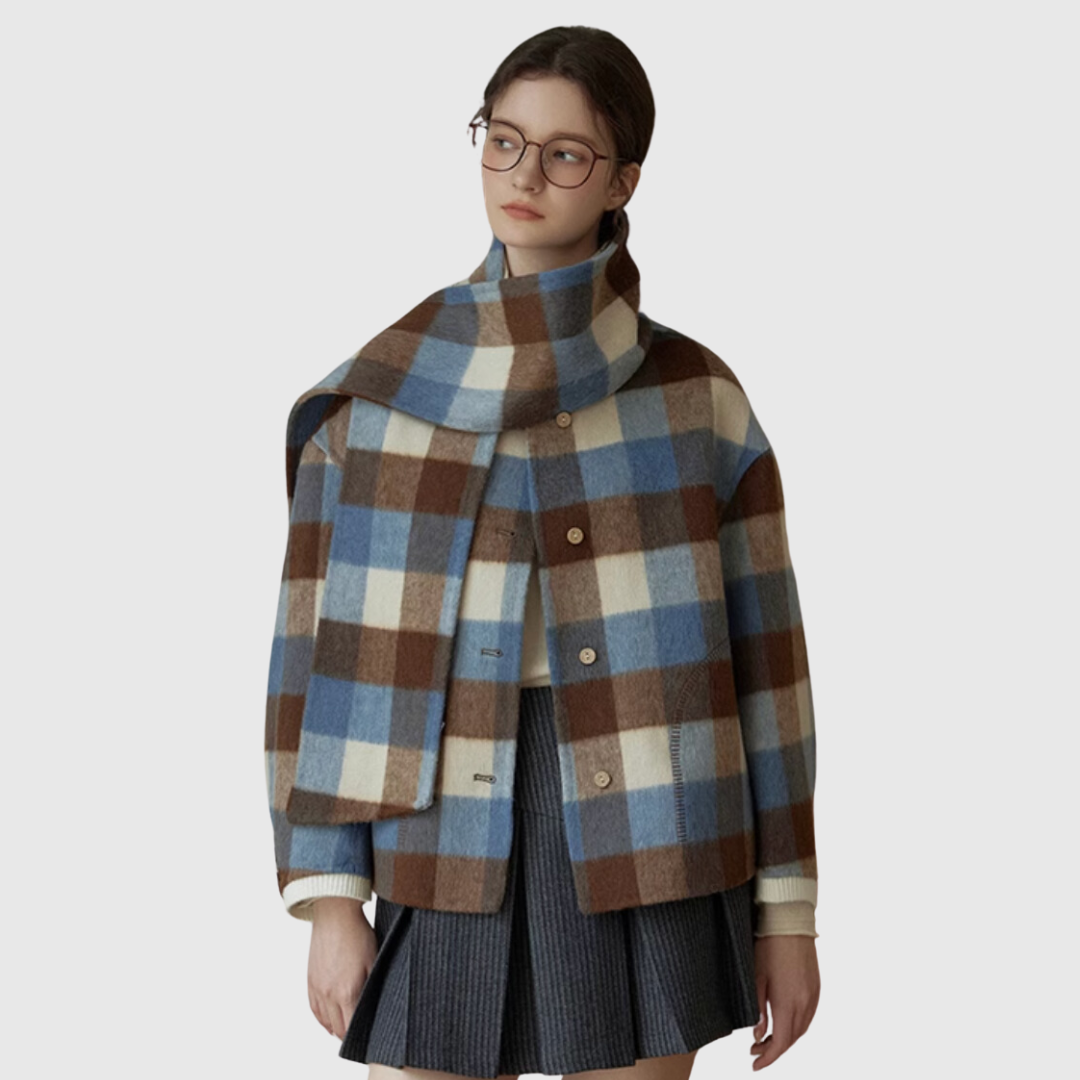 check moffy coat RI1026