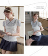 stripe line girly tops RI1446