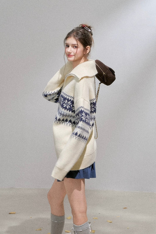 curler mood Knit tops RI1369