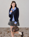 frill mood blue tops &skirt RI1505