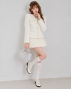 luxury mood white tops RI1613