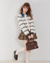 curler denim mood ivory tops RI1609