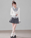 frill center mood tops RI1525