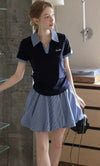 navy check mood set up RI1469