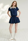 curler point navy one-piece RI1416