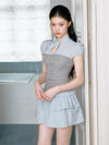 dokking mood gray tops RI1438